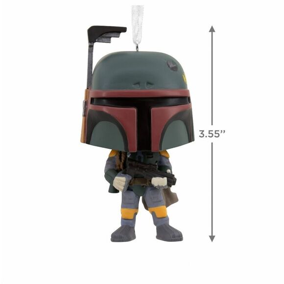 Hallmark Star Wars Boba Fett Funko POP Ornament NWT - Picture 4 of 7